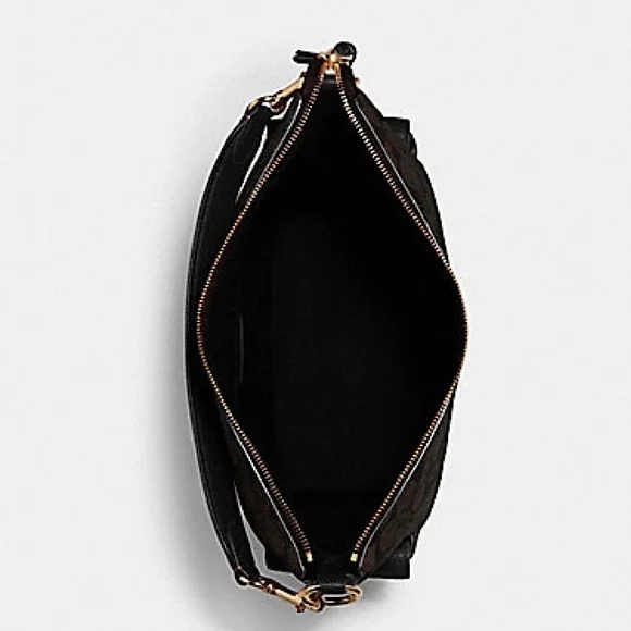 Coach Pennie Shoulder Bag In Signature Canvas - Picture 3 of 9